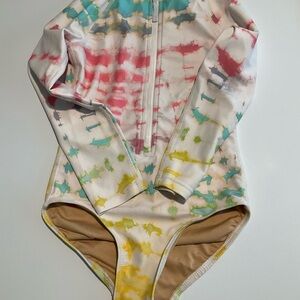 Old Navy Kids Tie-Dye One Piece Swimsuit